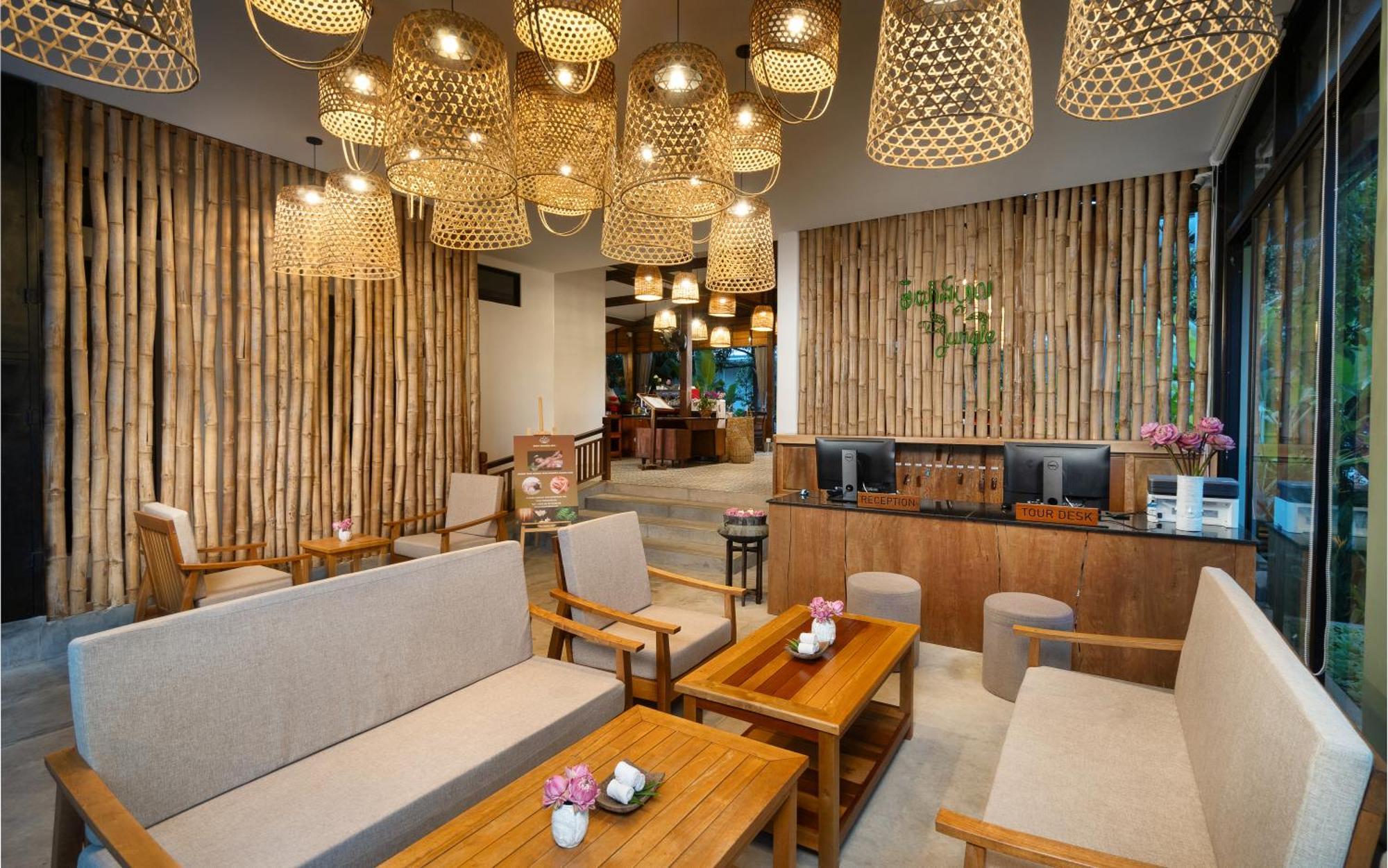 The Jungle Hotel Сием Реап Екстериор снимка